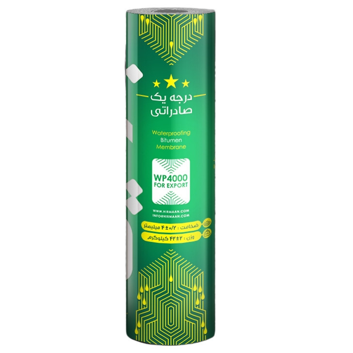 ایزوگام بردین دلیجان مدل بدون فویل رول 10 متری