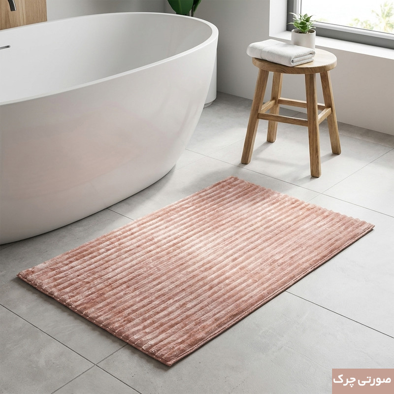 پادری وینوما مدل سرویس بهداشتی و حمام 4 لایه مخمل ویژه سایز 80x50 سانتیمتر مناسب برای فضای داخلی
