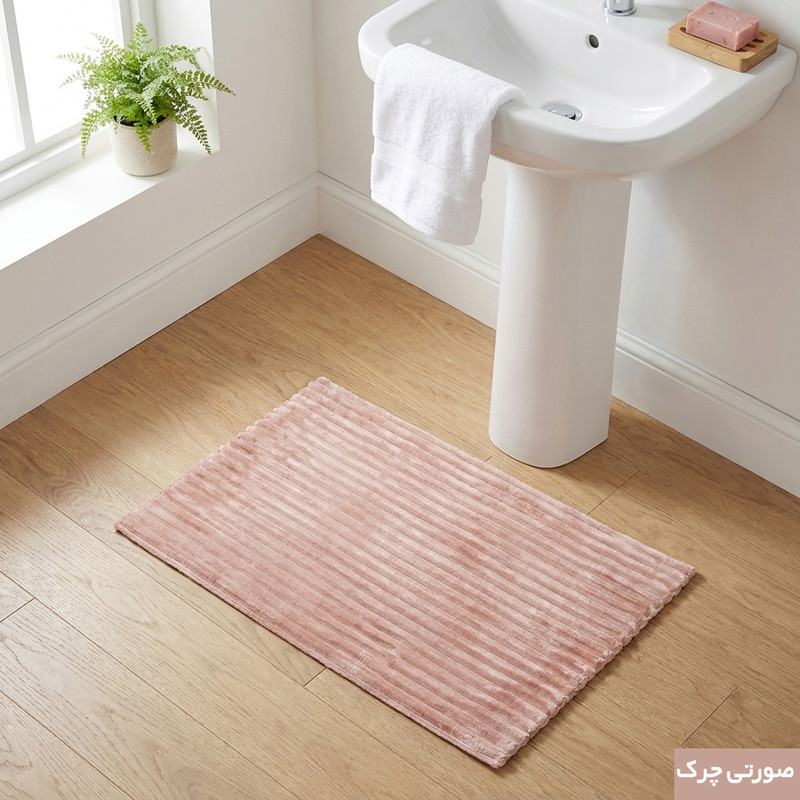 پادری وینوما مدل سرویس بهداشتی و حمام 4 لایه مخمل ویژه سایز 80x50 سانتیمتر مناسب برای فضای داخلی