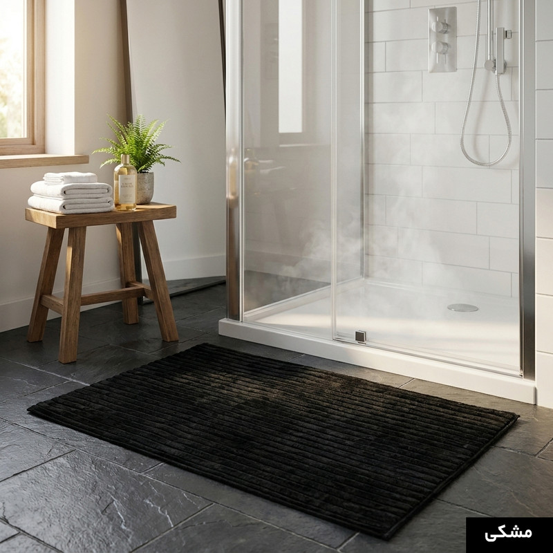 پادری وینوما مدل سرویس بهداشتی و حمام 4 لایه مخمل ویژه سایز 70x45 سانتیمتر مناسب برای فضای داخلی