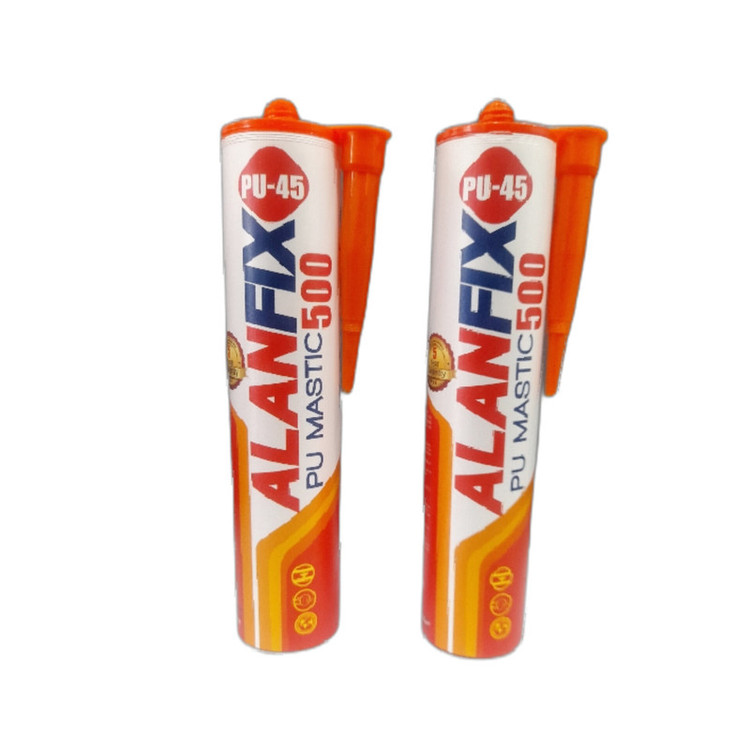 چسب پلی یورتان ماربل شیت و ترمووال آلان فیکس مدل alanfix pu-45 وزن 400 گرم بسته 2 عددی