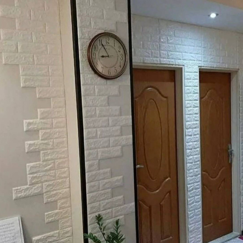 دیوارپوش مدل فومی کد AS05 بسته 8 عددی