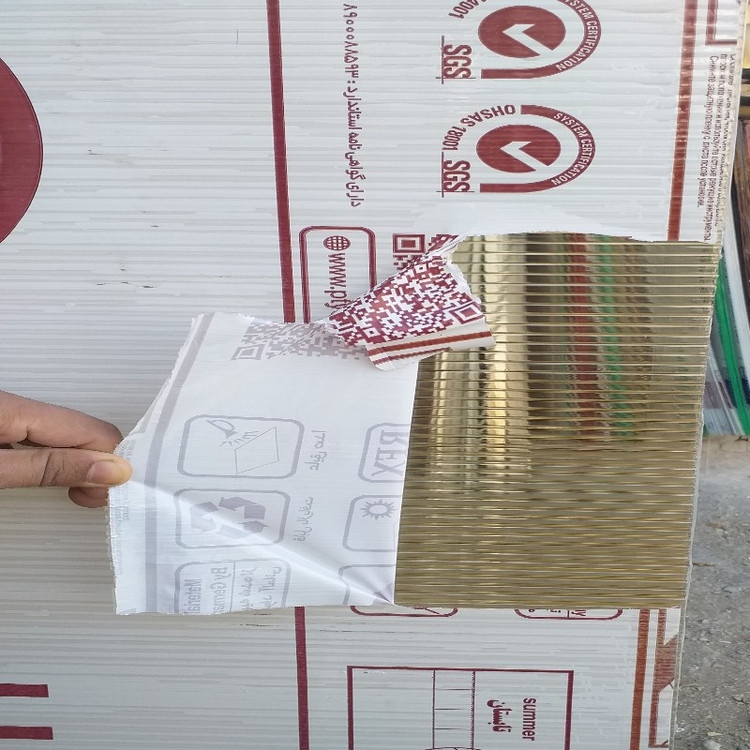 عایق پلی کربنات مدل boronz کد 6ml طول 6 متر