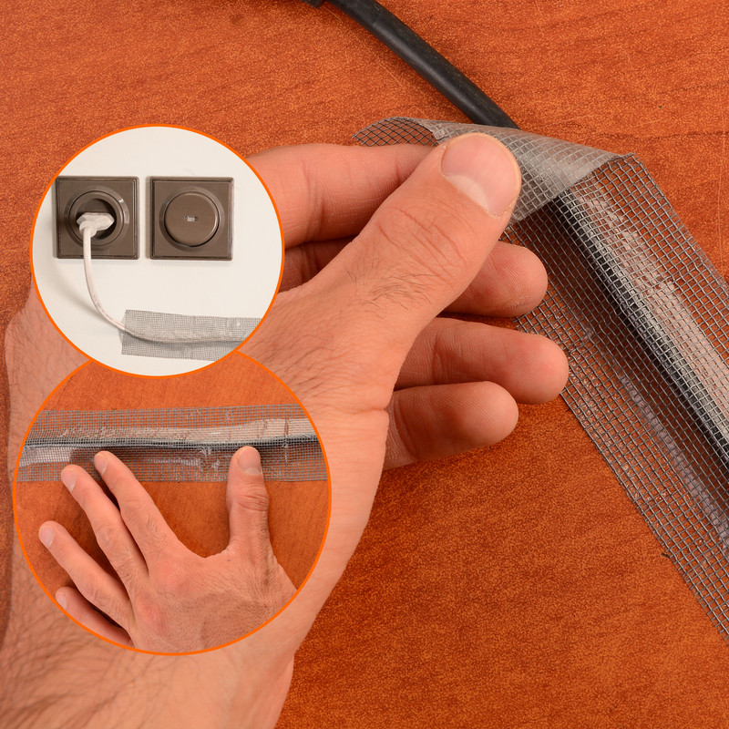 چسب ترمیم توری پنجره نادیاهوم مدل meshrepair طول 2 متر