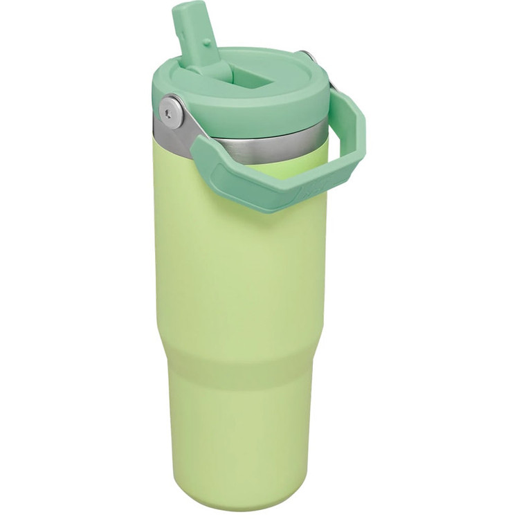 قمقمه 0.88 لیتری مدل Iceflow Flip Straw Tumbler، جنس استیل، دارای درب پیچی با سری پیچی آساننوش نیدار، عایق حرارت استیل