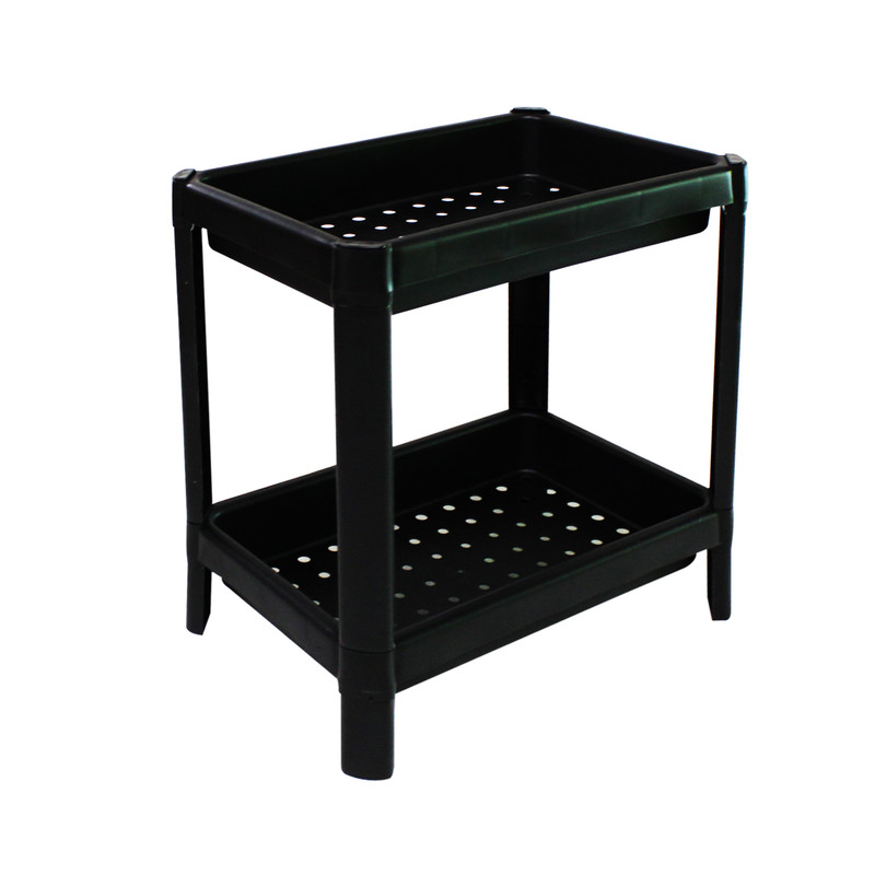 استند حمام WE کد 02 پلاستیک، ابعاد 23x35x40 سانتی‌متر، وزن 1200 گرم