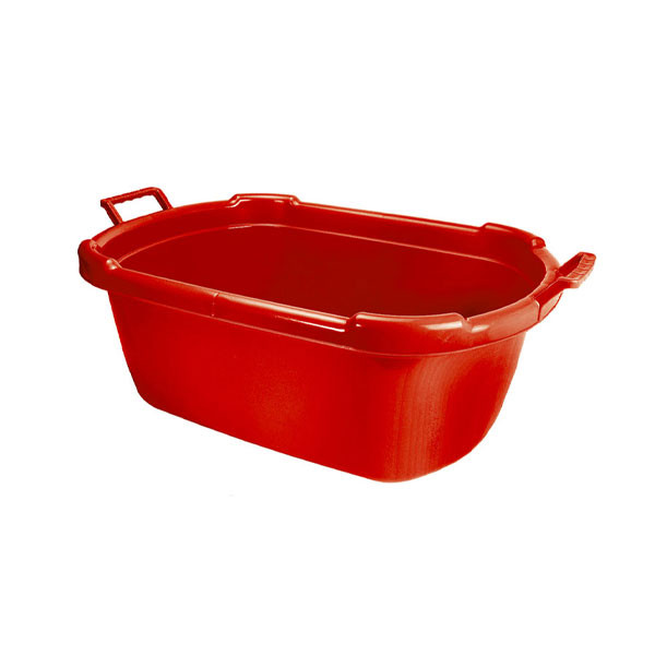 لگن حمام کارون 5 کد 2650، 2 دسته، جنس پلاستیک، ابعاد 92×66×35 سانتی‌متر، وزن 4000 گرم