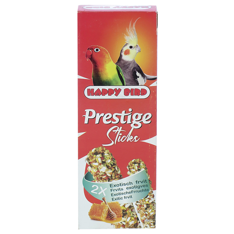 استیک تشویقی طوطی سانان مدل My Bird با قلاب اتصال به قفس، مناسب عروس هلندی، وزن 60 گرم، ابعاد 7×3×20 سانتیمتر، مناسب آموزش طوطی