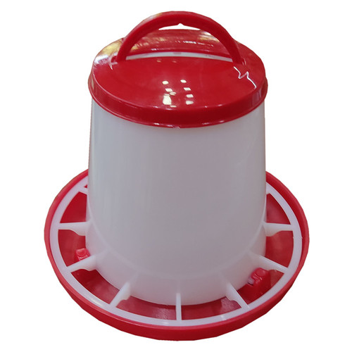 دانخوری پرندگان کبوتر، ابعاد 18×18×19 سانتیمتر، وزن 150 گرم، ساخت ایران