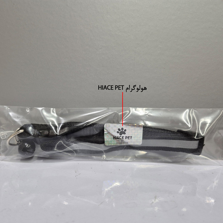 قلاده سگ و گربه هایس پت طرح شب رنگ مدل HIACE-06