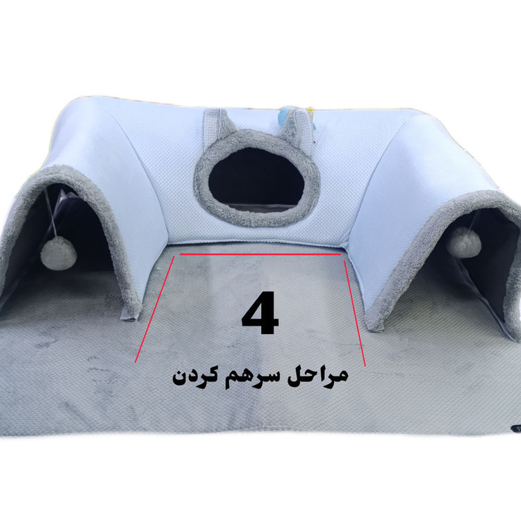 اسباب بازی گربه مدل تونل نلی