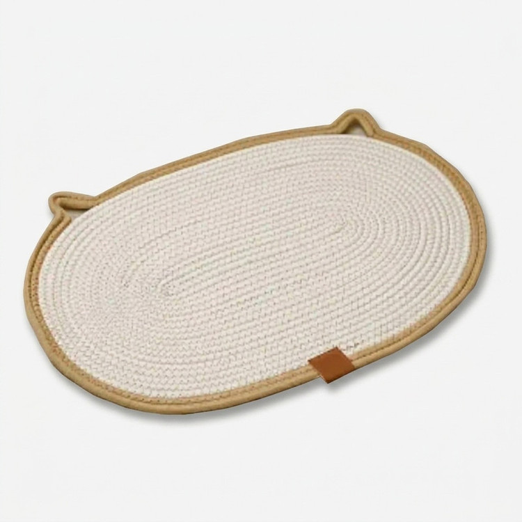 اسکرچر گربه مدل 01 مقاوم در برابر جویدن، آب و ضربه، مناسب رده سنی توله، بالغ و سالمند، ابعاد 50x35 سانتیمتر