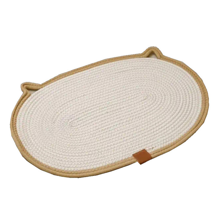 اسکرچر گربه مدل 01 مقاوم در برابر جویدن، آب و ضربه، مناسب رده سنی توله، بالغ و سالمند، ابعاد 50x35 سانتیمتر