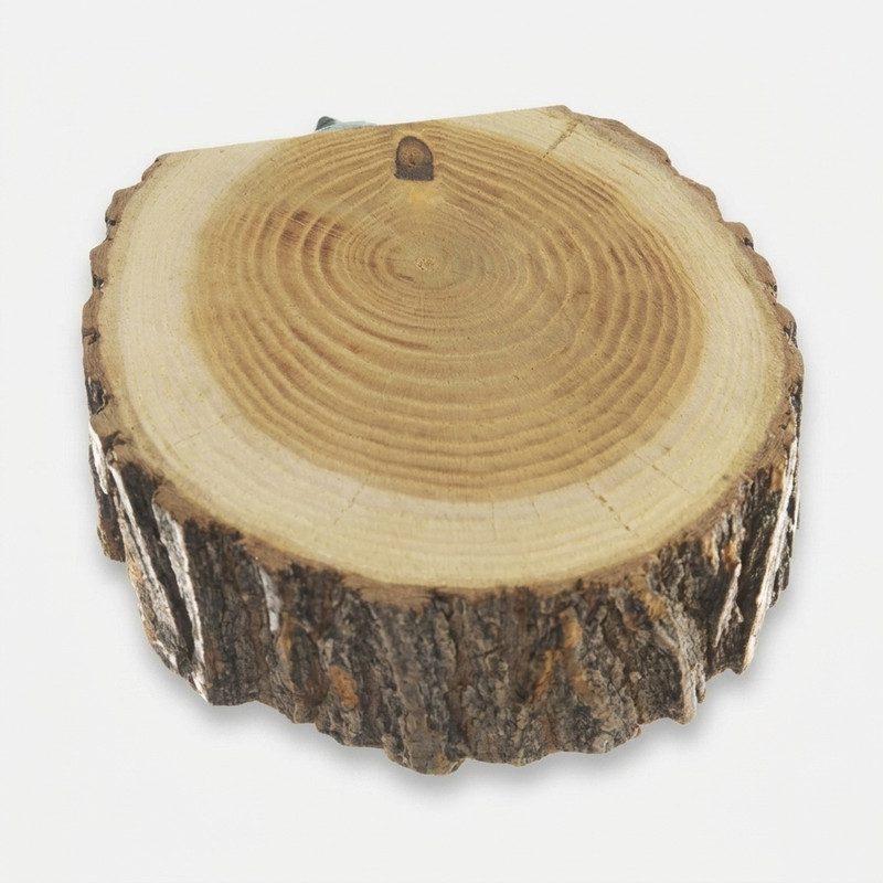 نشیمنگاه چوبی پرنده کد 362 با ابعاد 15x13x3.5 سانتی‌متر و وزن 100 گرم