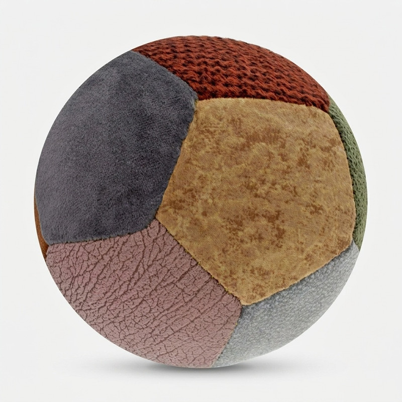 توپ اسباب بازی چندجانبه برای سگ و گربه و حیوانات خانگی دیگر با ابعاد 10x10x10 سانتی‌متر و وزن 35 گرم مناسب آموزش و سرگرمی