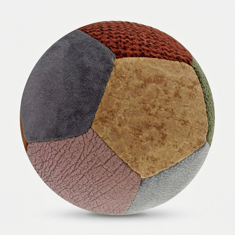 توپ اسباب بازی چندجانبه برای سگ و گربه و حیوانات خانگی دیگر با ابعاد 10x10x10 سانتیمتر و وزن 35 گرم مناسب آموزش و سرگرمی