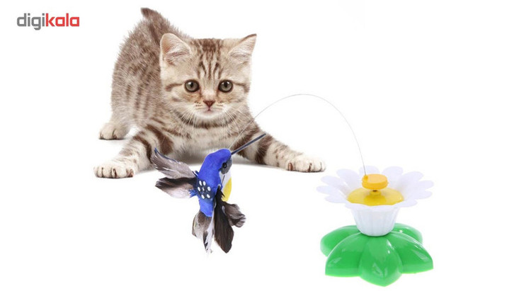 اسباب بازی الکتریکی گربه مدل Rotating Butterfly Bird