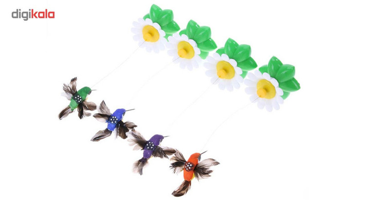 اسباب بازی الکتریکی گربه مدل Rotating Butterfly Bird