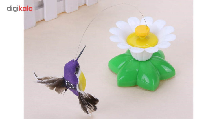 اسباب بازی الکتریکی گربه مدل Rotating Butterfly Bird