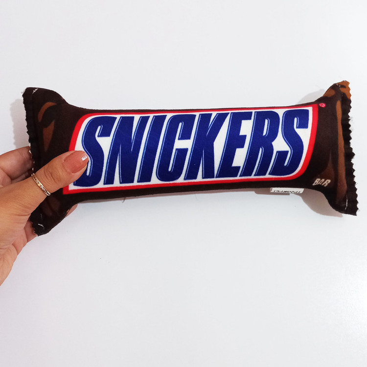 اسباب بازی سگ و گربه مدل snickers طرح شکلات کد 23