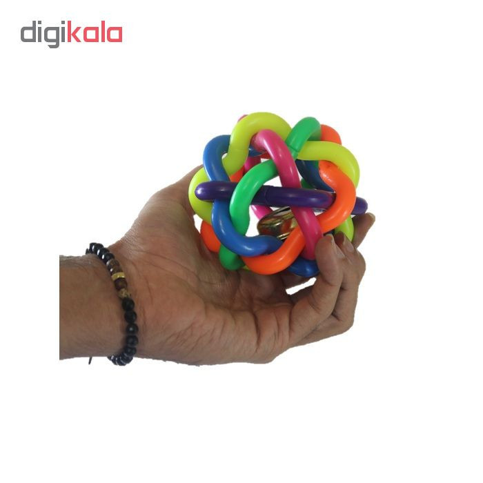 اسباب بازی توپ سگ مدل Perro Ball-L قطر 8.5 سانتی متری