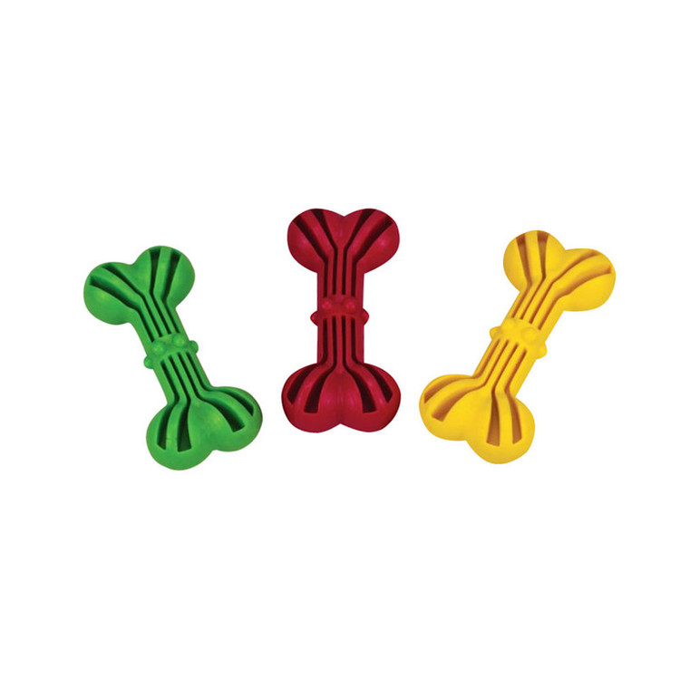 اسباب بازی سگ و گربه طرح استخوان شیاردار مدل toy2