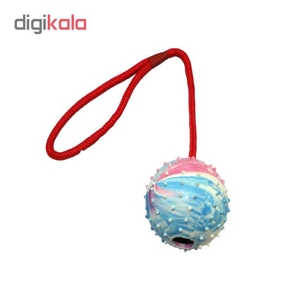 اسباب بازی سگ مدل Rope Hardball قطر 5 سانتی متر