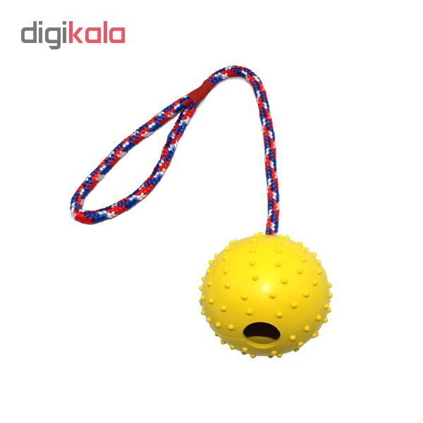 اسباب بازی سگ مدل Rope Hardball قطر 5 سانتی متر