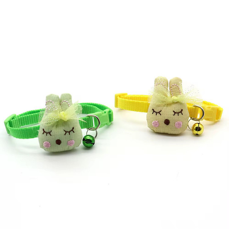 قلاده سگ و گربه مدل زنگوله دار Little rabbit