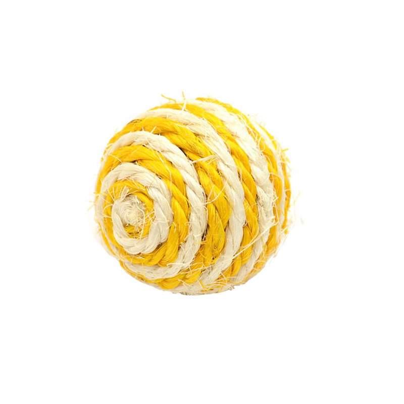 اسباب بازی گربه آیمیگو سری Sisal Toys مدل Sisalana Ball-Y