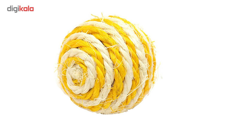 اسباب بازی گربه آیمیگو سری Sisal Toys مدل Sisalana Ball-Y