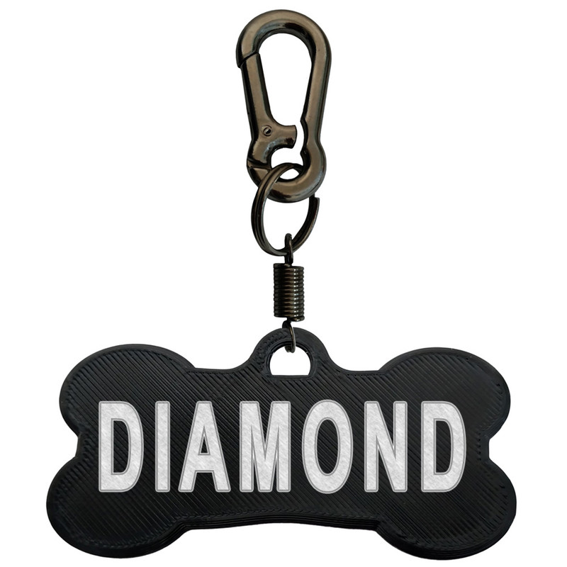 پلاک شناسایی سگ مدل Diamond