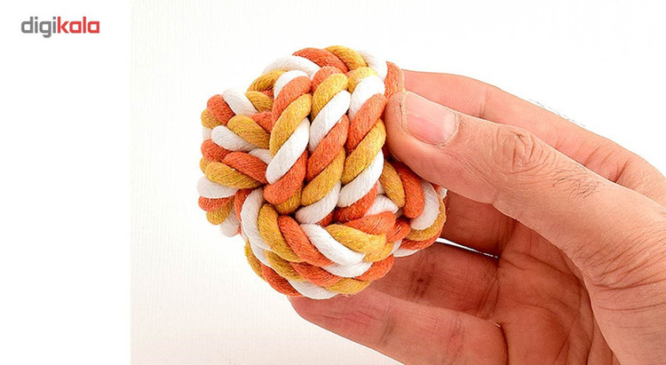 اسباب بازی سگ و گربه سری Rope Balls مدل GC0114