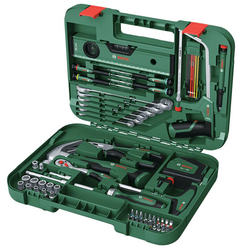 آچار و سری پیچ گوشتی بوش مدل BOX BIT 64 Professional مجموعه 64 عددی