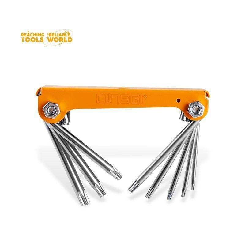 آچار آلن ستاره ای دینگشی مدل SG-001 مجموعه 8 عددی