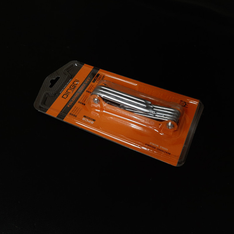آچار آلن ستاره ای دینگشی مدل SG-001 مجموعه 8 عددی