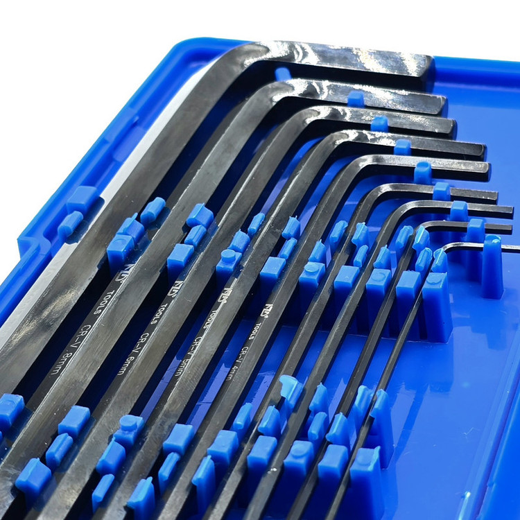 آچار آلن بلند ای زد دی مدل CR-V-9PCS مجموعه 9 عددی