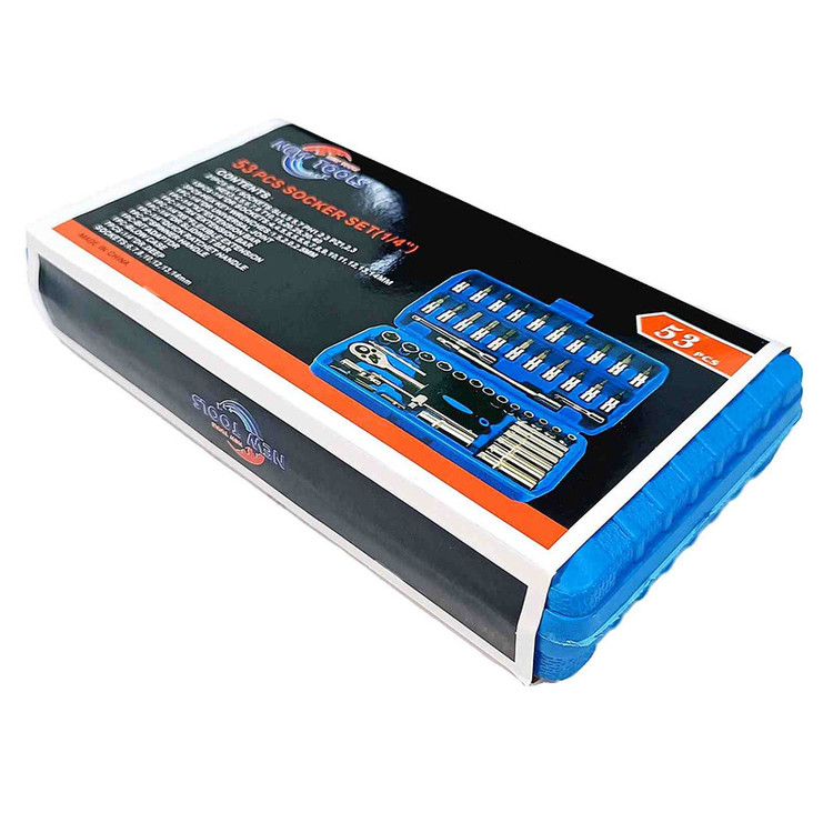 جعبه بکس نیو تولز مدل 53pcs2026 مجموعه 53 عددی