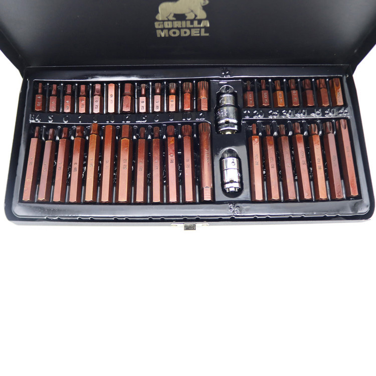 آچار آلن بیت خور مدل گوریلا کد YPM-BIT-32CM مجموعه 40 عددی