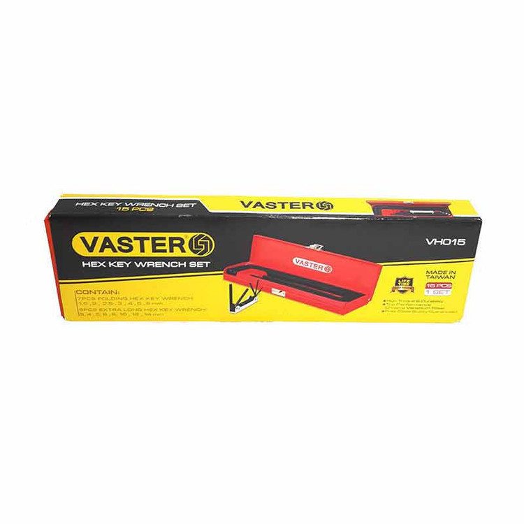 آچار آلن واستر مدل VAST -015 مجموعه 15 عددی