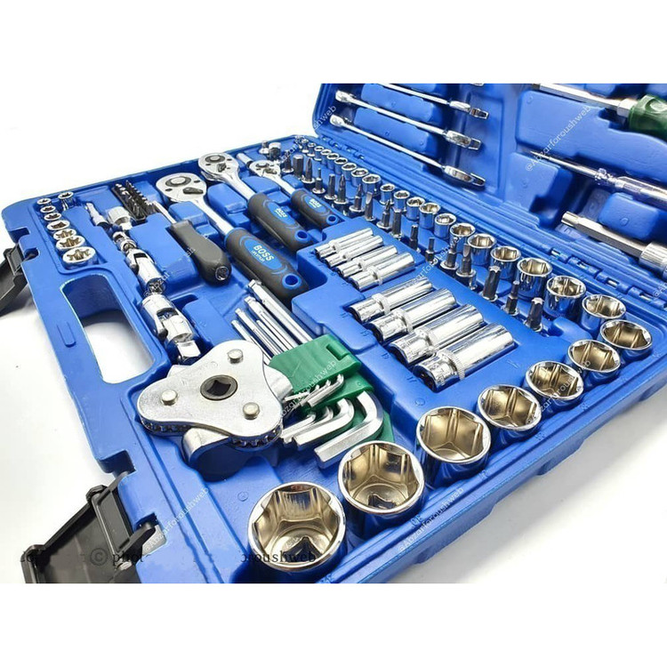 آچار بکس باس مدل Bs-121 مجموعه 121 عددی