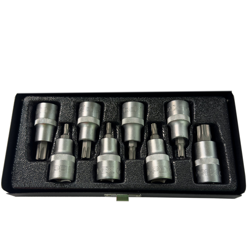 آچار آلن بکسی اپکس مدل SMT-APPEX-APX6028-ALENBOXI-T--8PCS مجموعه 8 عددی