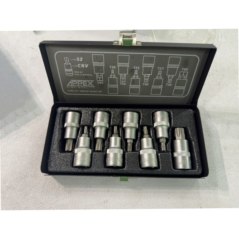 آچار آلن بکسی اپکس مدل SMT-APPEX-APX6028-ALENBOXI-T--8PCS مجموعه 8 عددی