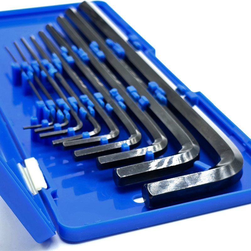آچار آلن شش گوش راویکس مدل AZD-TOOLS-9PCS سایز 1.5الی 10 میلی متر مجموعه 9 عددی