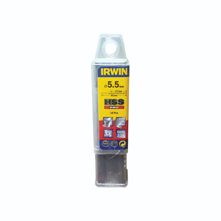 مته آهن اروین مدل 10502286 سایز 5.5 میلیمتر مجموعه 2 عددی
