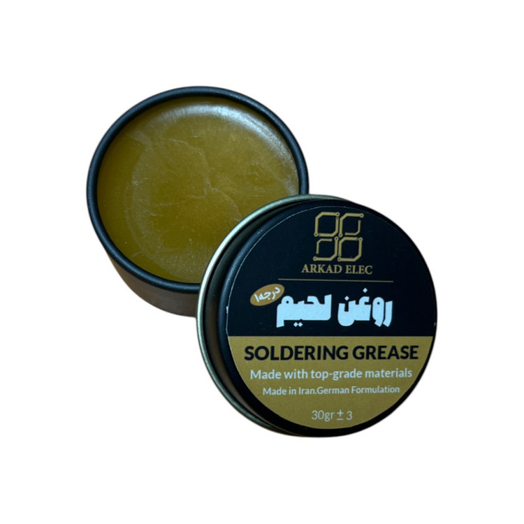 روغن لحیم آرکاد مدل 011 وزن 30 گرم