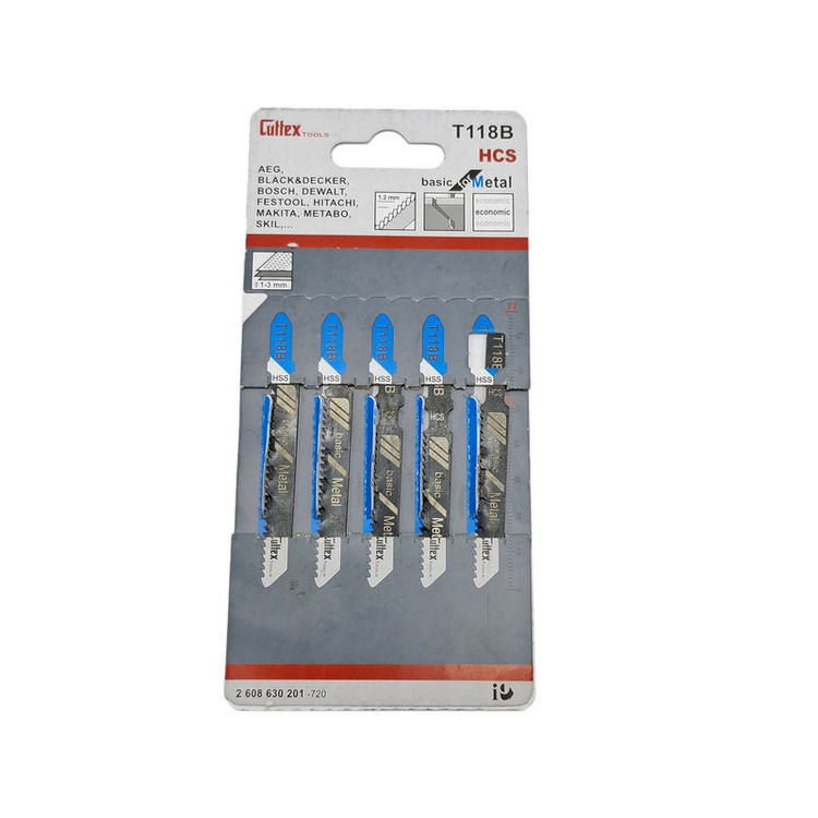 تیغ اره عمودبر آهن کاتکس مدل T118B مجموعه 5 عددی