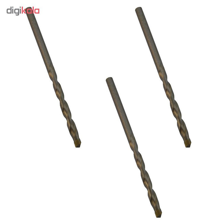 مجموعه 3 عددی مته الماسه شوکا گلف مدل DIN8039K10 سایز 6 میلیمتر