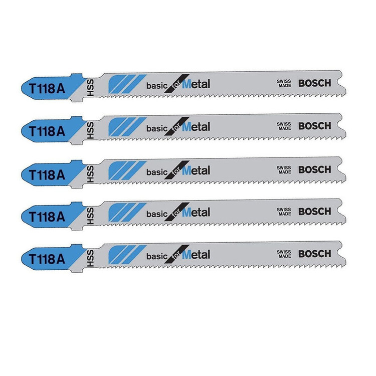 مجموعه 5 عددی تیغه عمودبر بوش مدل T118A کد 2608631013