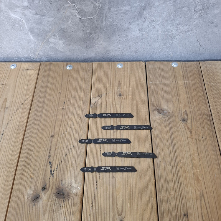 تیغه اره عمودبر آهن بای وای مدل 8CM-METAL مجموعه 5 عددی